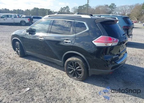 2015 Nissan Rogue Sv from USA, damaged, VIN KNMAT2MV9FP548205